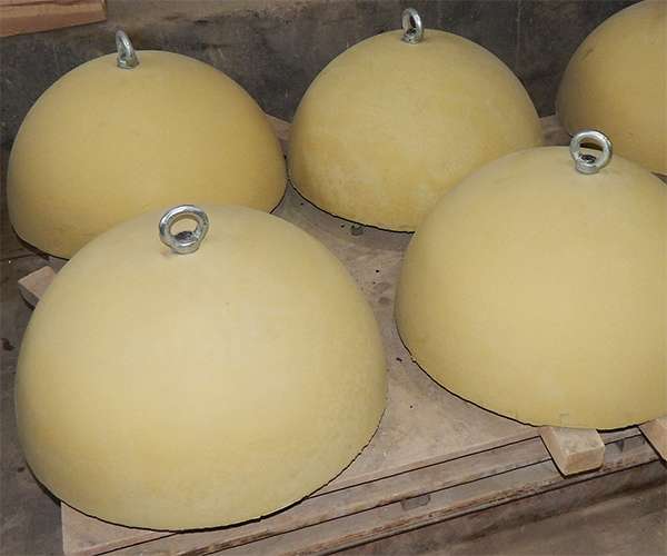 Форма для парковочной полусферы (500х250)