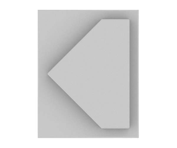 Формы для доборной плиты тротуарной 1Д.5