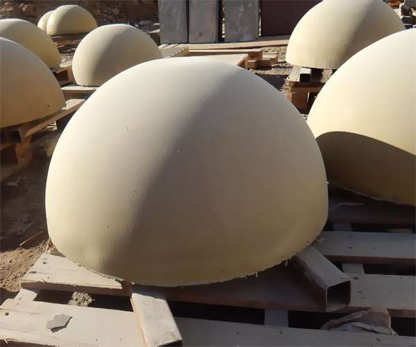 Форма для парковочной полусферы (500х250)