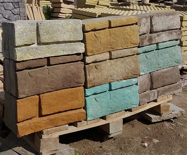 Форма из полиуретана для блока «Бут» в опалубке