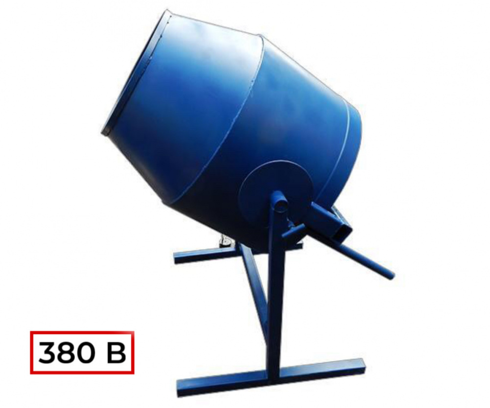 Бетономешалка БМ-400/380 с лопастями